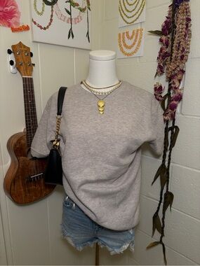 Gray Short Sleeve T-Shirt